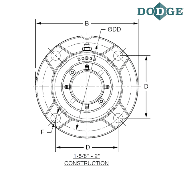 069639 DODGE - F4R-IP-114RE