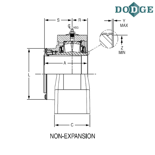 071659 DODGE - SP2B-IP-114R