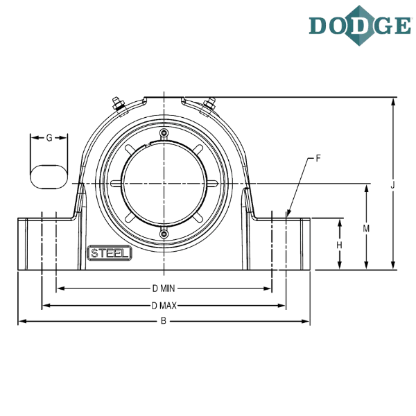 071684 DODGE - SP2B-IP-110RE
