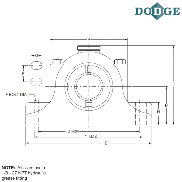 087193 DODGE - P4B-C-307E