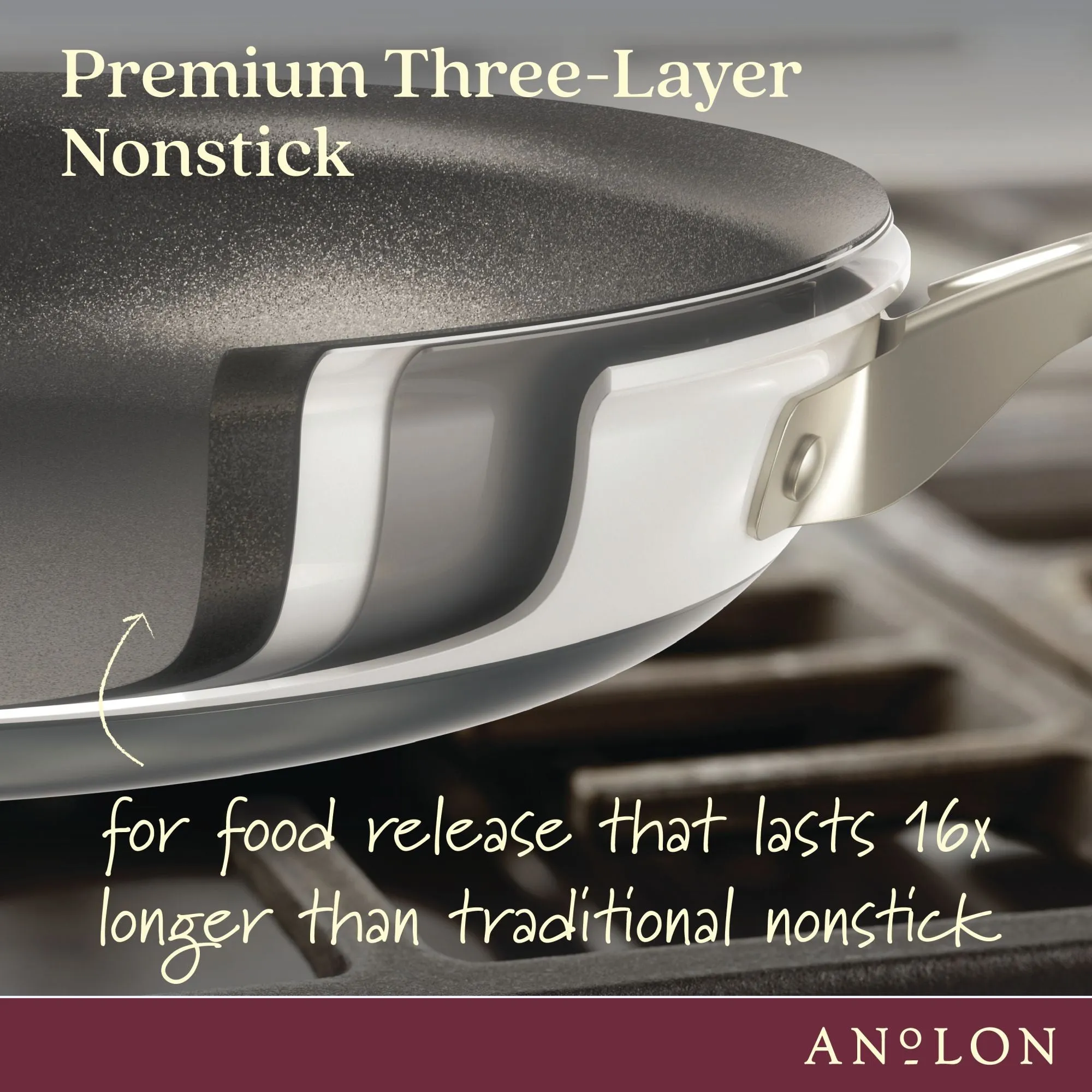 10-Inch Hard Anodized Nonstick Frying Pan
