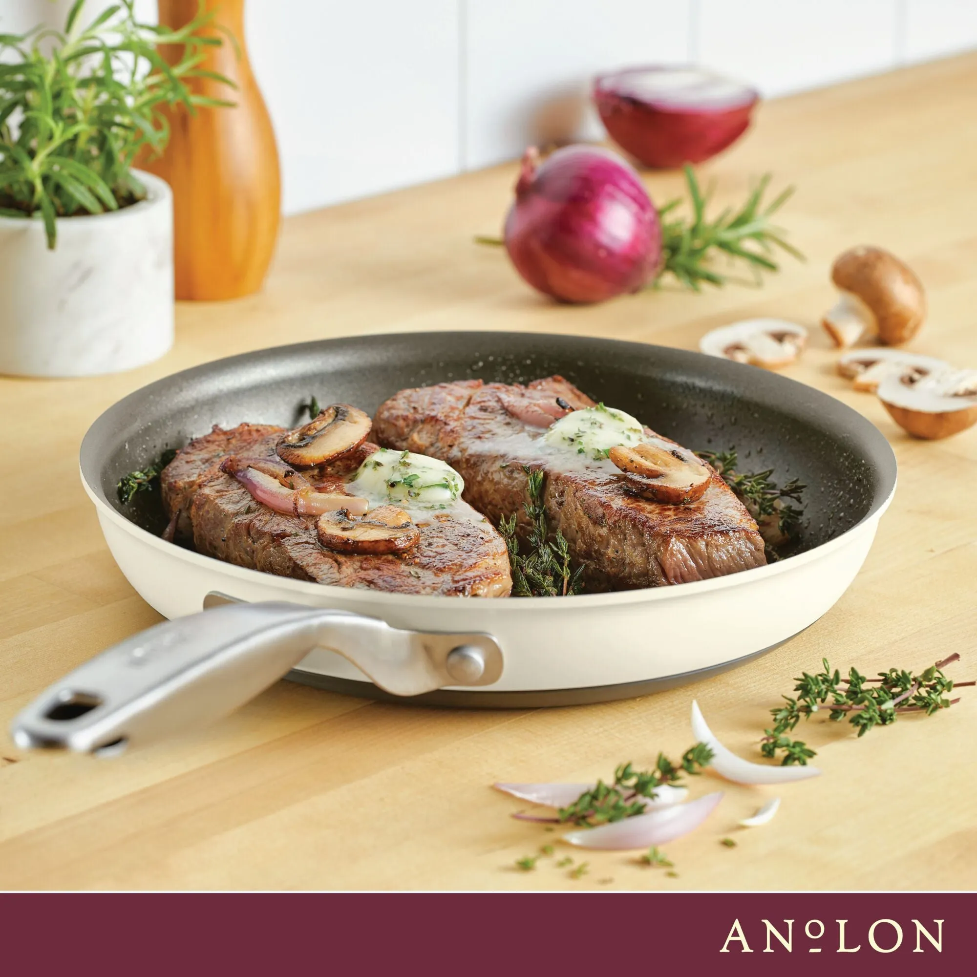 10-Inch Hard Anodized Nonstick Frying Pan
