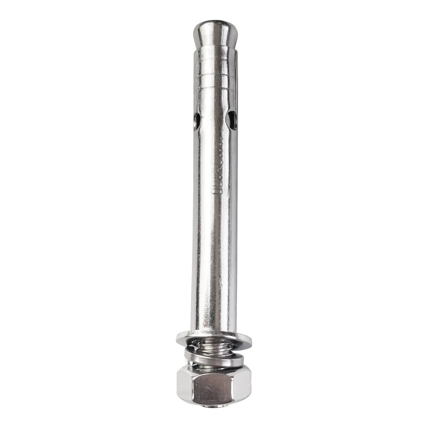 10 Pack M10x100mm Expansion Bolts Anchor Bolt 304 Stainless Steel External Hex Expansion Screw Bolt Sleeve Anchor Fastener Wall Concrete