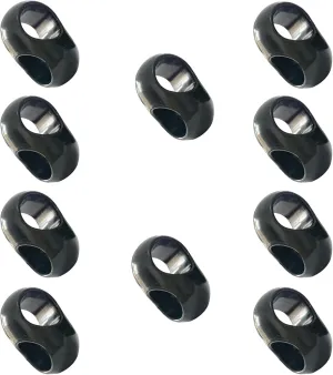 10 Pieces Climbing Rope Cross-Type Connectors Net Ladder Metal Buckle Outdoor Climbing Net Ladde Accessories for Suitable for Cargo Climbing Net Jungle Gym Bird Climbing Rope Ladder