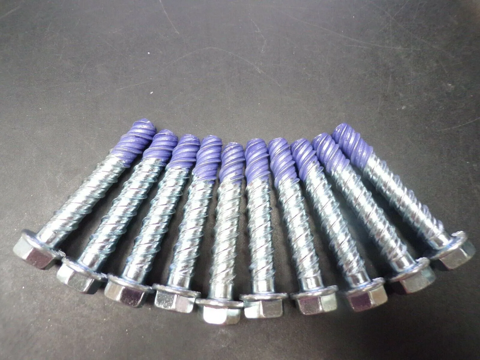 (10) WEDGE BOLT HEAVY DUTY CONCRETE ANCHORS 3/8 X 2-1/2 (184013785973-NBT60)