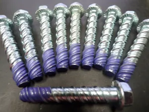(10) WEDGE BOLT HEAVY DUTY CONCRETE ANCHORS 3/8 X 2-1/2 (184013785973-NBT60)