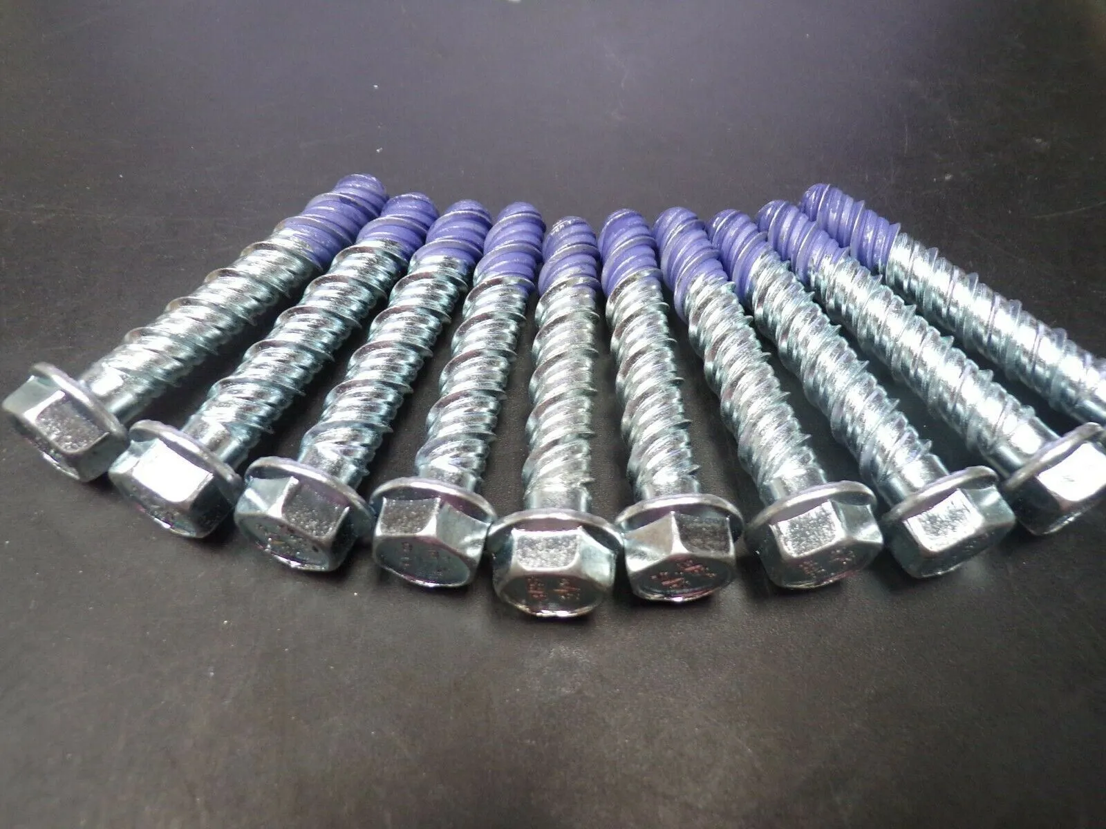(10) WEDGE BOLT HEAVY DUTY CONCRETE ANCHORS 3/8 X 2-1/2 (184013785973-NBT60)