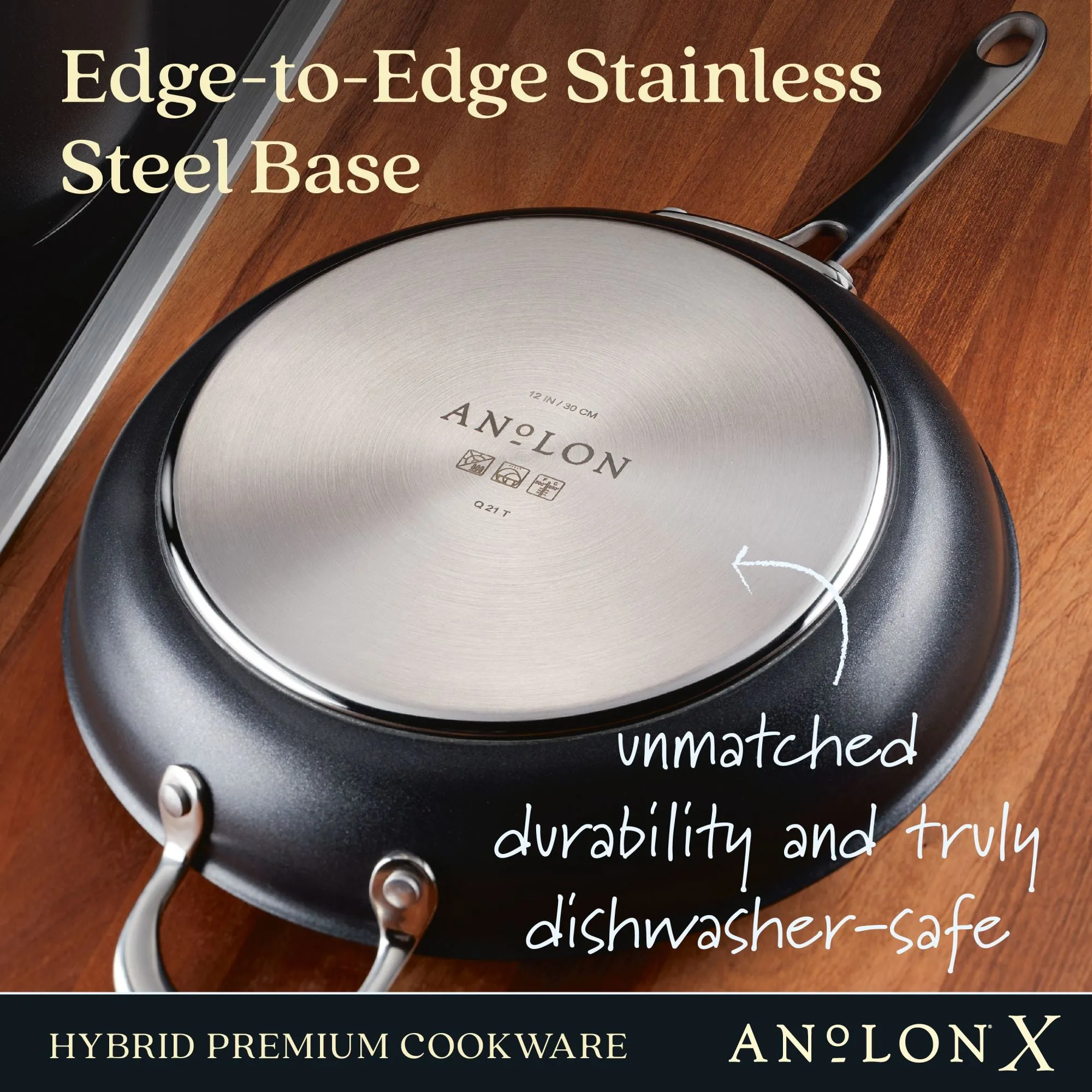 12-Inch Hybrid Nonstick Frying Pan