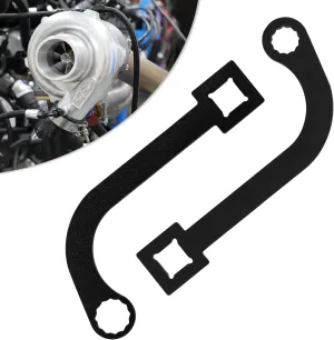 12mm & 15mm Turbo Charger Bolt Wrench - Harden Steel 12-Point Wrench Tool - One Pair - Dodge Ram Truck 6.7L Cummins Diesel Replacement for 9866B 9866A 9866