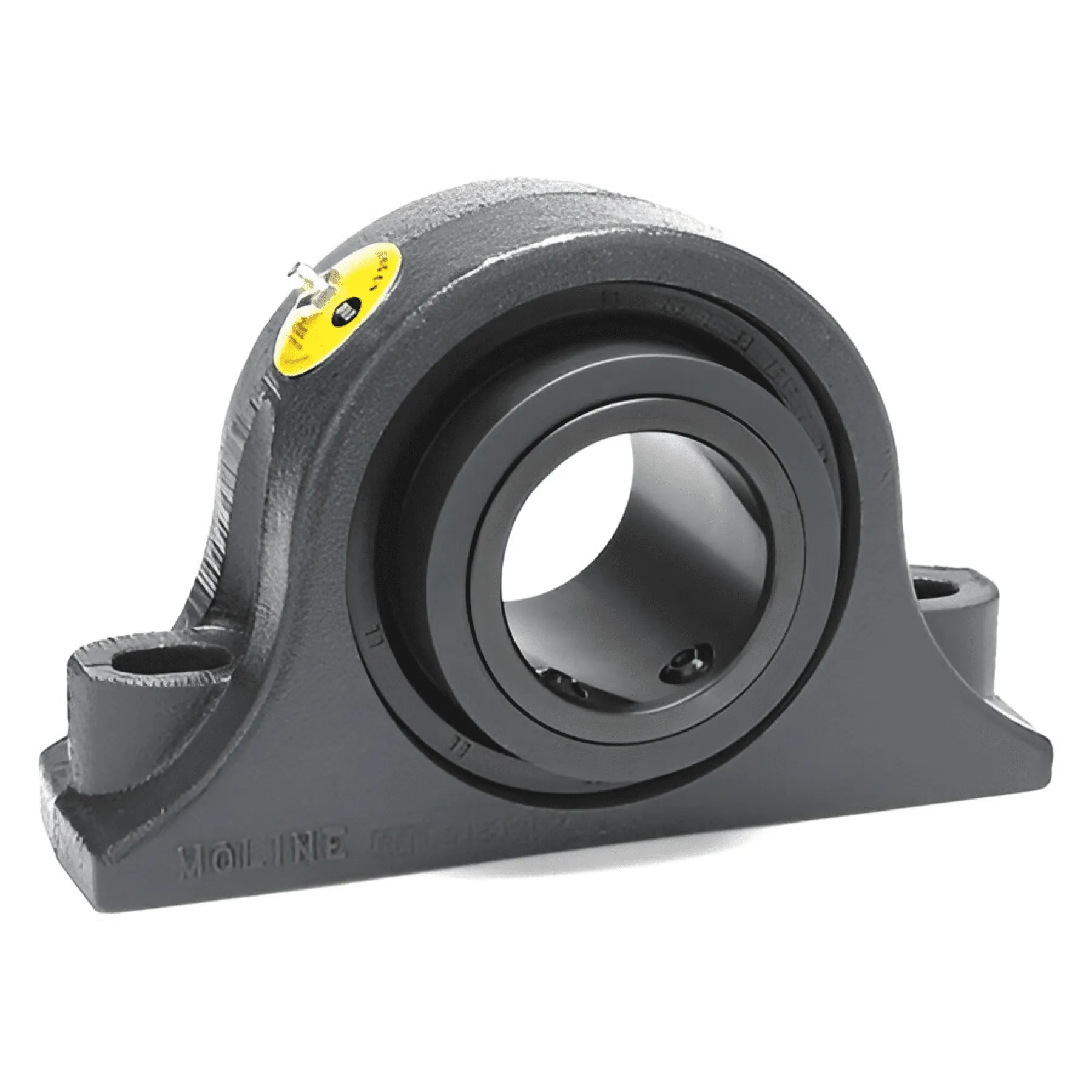 19221107 Moline Bearing M2000 2-Bolt Spherical Pillow Block 1-7/16" Non-Expansion