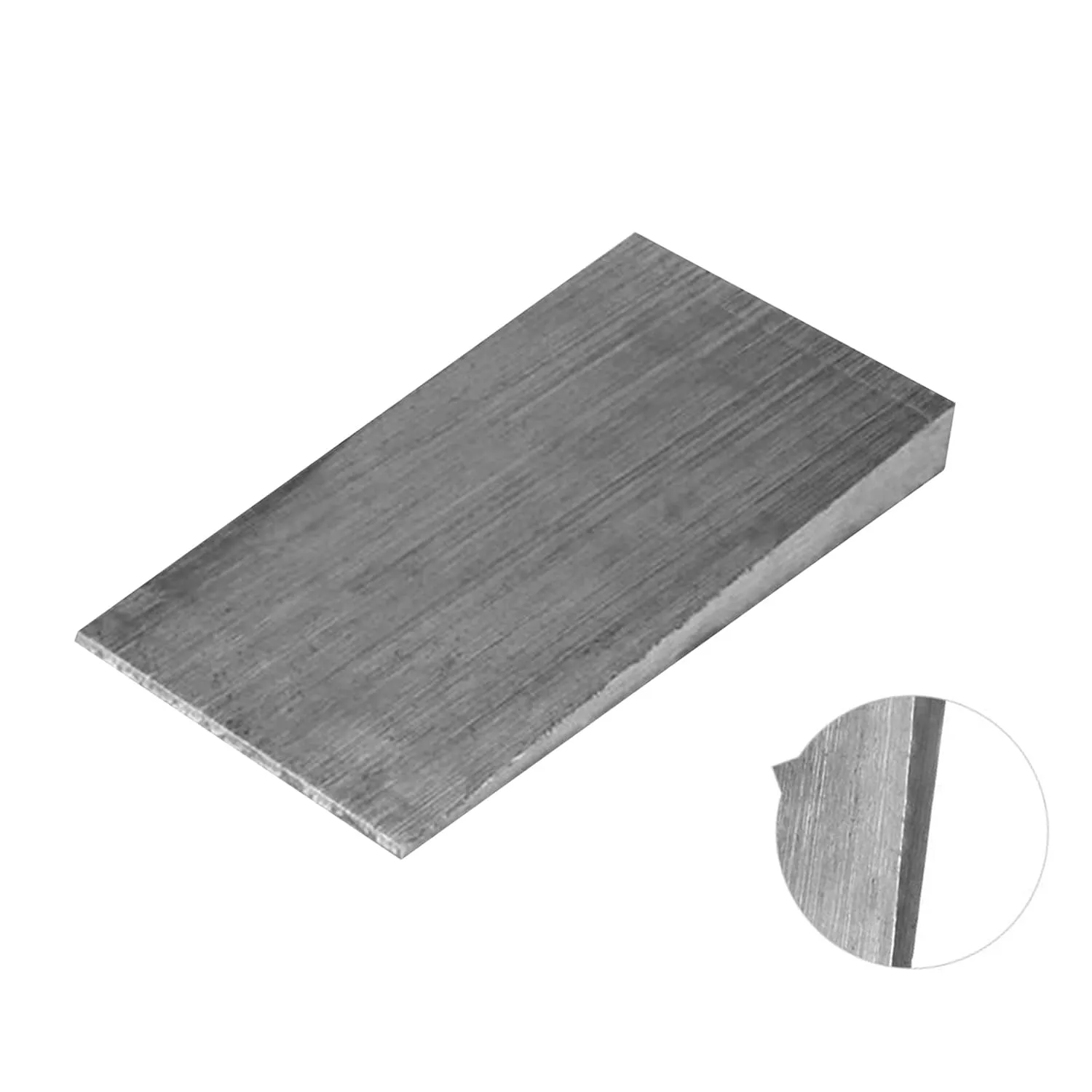 2 Pack Flange Wedge Q235 Steel Spreading Triangle Wedges Metal Shims Tool Sets Slope Level Fitting Straight Accessories for Lathe Welding Machine Equipment 4 Inch
