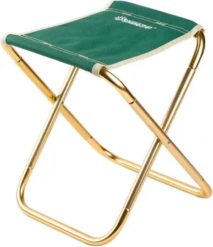 2021 New Outdoor Camping Folding Stool Aluminum Fishing Chair Portable Travel Beach Chair Mazza Train Folding Stool Chaise de Tabouret de Plage Matériel de Camping