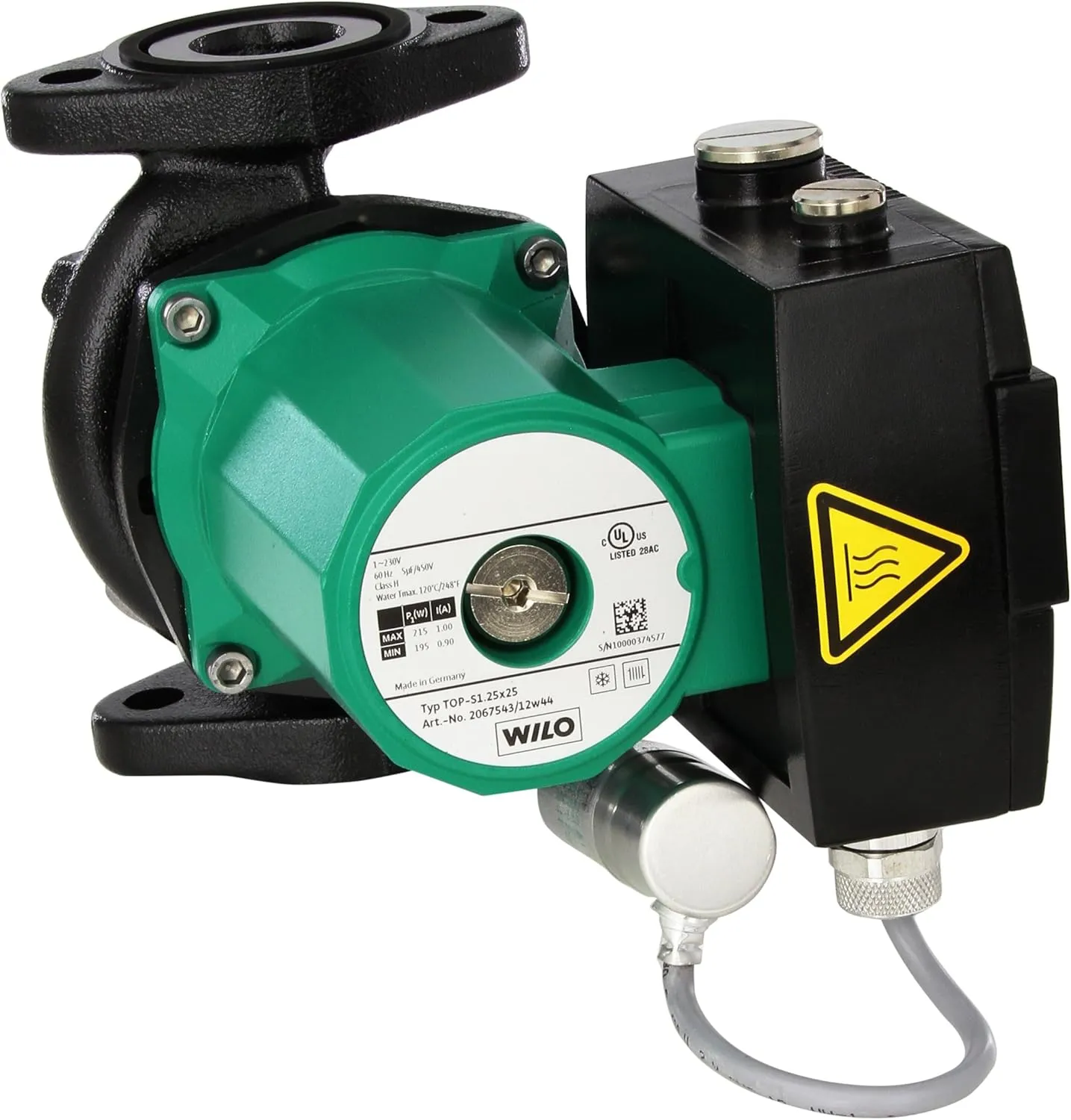 2067543 Top S 1.25 by 25 Commercial Wet Rotor Circulator with 230-volt with 1-1/4-Inch HV 2-Bolt Flange