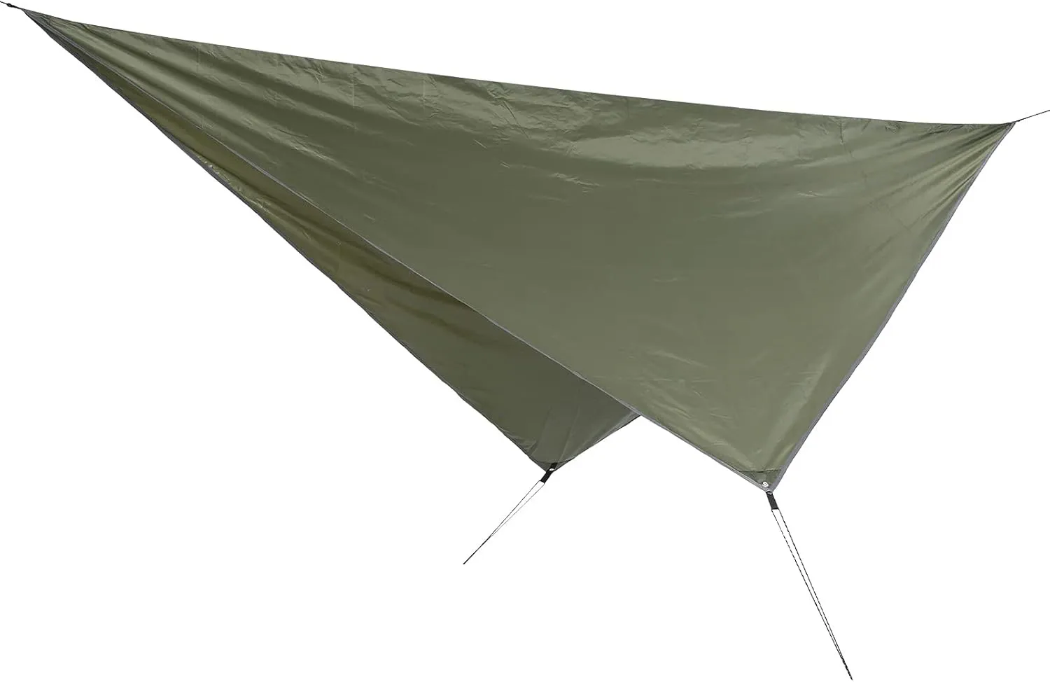360x290cm Camping Cover Waterproof Multifunction Rhombus Canopy Beach Shade Cloth (Army Green)