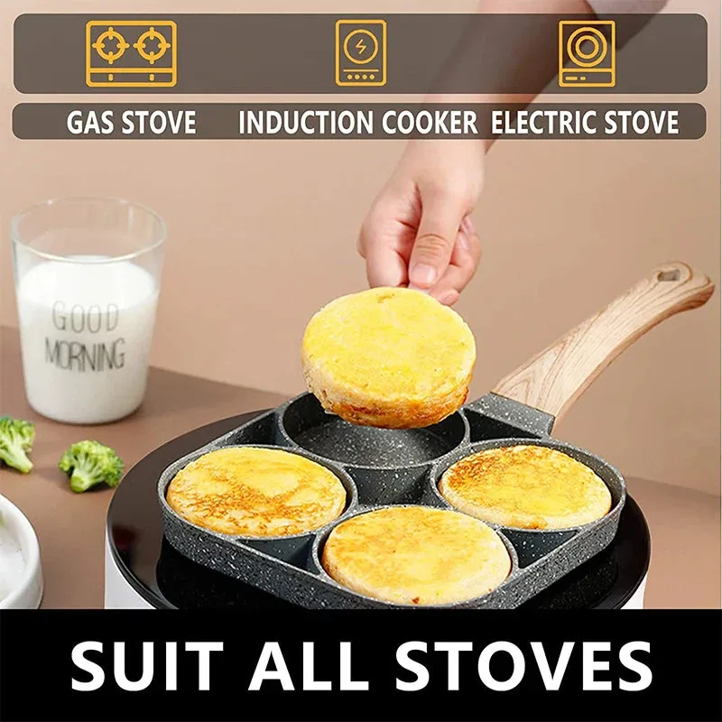 4-hole Omelet Pan Frying Pot