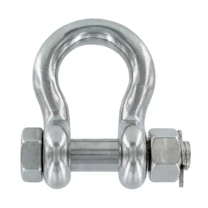 5/16" Stainless Steel Bolt Type Anchor Shackle Type 316