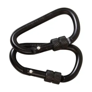 6mm Lockable Carabiner x 2