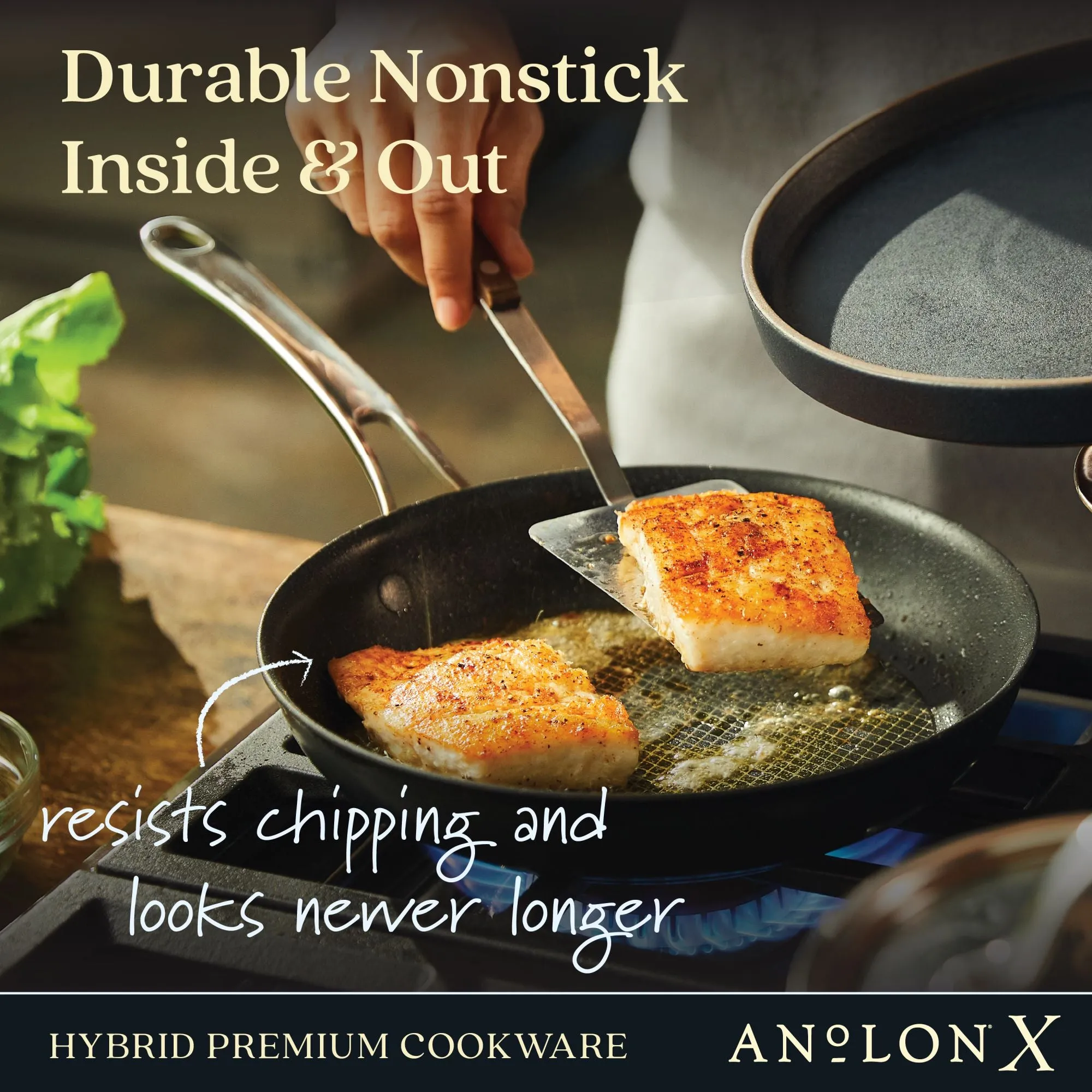 8.25-Inch Hybrid Nonstick Frying Pan