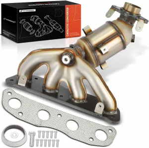 A-Premium Front Exhaust Manifold Catalytic Converter Kit Direct-Fit Compatible with Nissan Sentra 2009-2012 2.0L, Sentra 2013-2018 1.8L, EPA Compliant