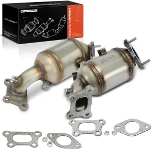 A-Premium Front Left and Right Catalytic Converter Kit Direct-Fit Compatible with Cadillac, Chevy & GMC - 2019-2023 Blazer, 2017-2023 Acadia, 2017-2023 XT5, 2020-2023 XT6 - V6 3.6L - E.P.A. Compliant