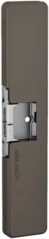 Adams Rite 7800 Electric Strike for Adams Rite Rim Exit Devices Adjustable Fail Safe/Fail Secure Dark Bronze Adjustable 12/24 VDC