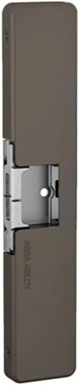 Adams Rite 7800 Electric Strike for Adams Rite Rim Exit Devices Adjustable Fail Safe/Fail Secure Dark Bronze Adjustable 12/24 VDC
