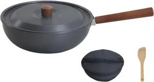 Aluminum Alloys Frying Pan Portable Detachable Long Handle Pots Outdoor Tableware Portable Camping Picnics Pots Enduring
