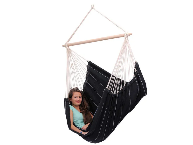 Amazonas Brasil Black Hammock Chair