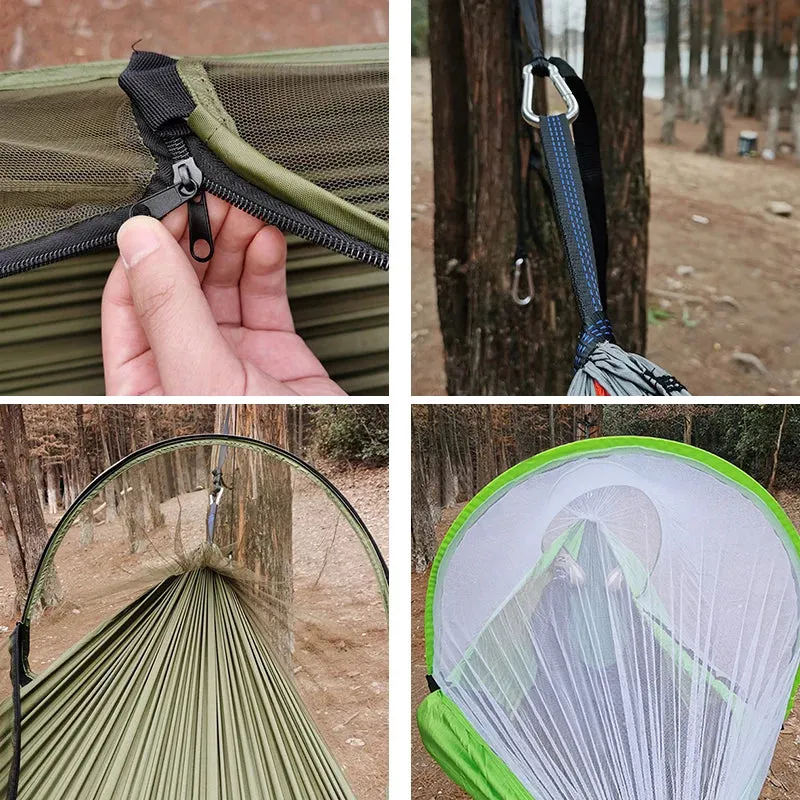Anti Rollover Mosquito Net Hammock