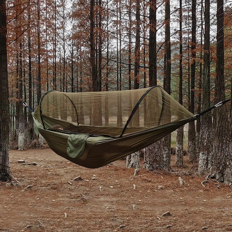Anti Rollover Mosquito Net Hammock