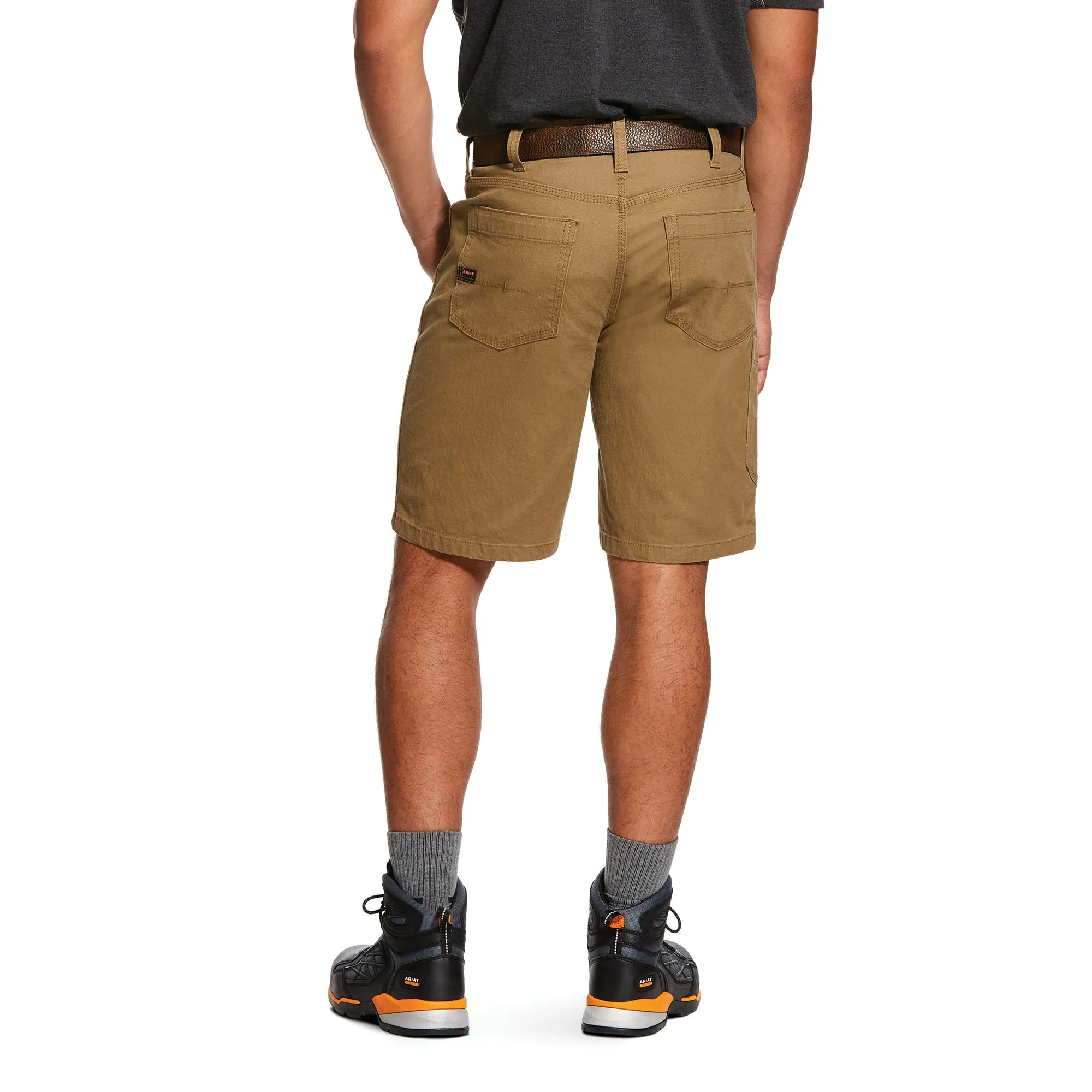Ariat Mens M4 Rebar Canvas Utility Pant - Khaki