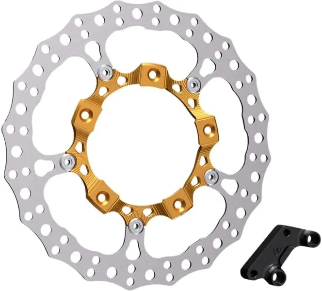 Arlen Ness 300-002 14in. Full Floating Rotor Kit - Gold