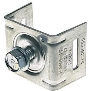 Band-It® Brack-It™ 1-Bolt Straight Leg Sign Mounting Brackets