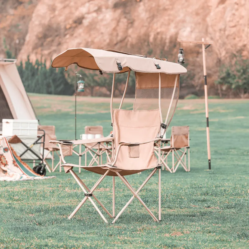 Beach Awning Fishing Chair Outdoor Camping