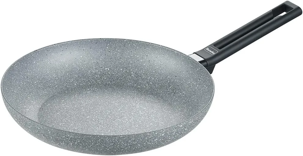 Berndes 0009570128 28 cm Aluminium Induction Special Edition Large Frying Pan for All Types of Cookers, Non-Stick Coating for Low-Fat Cooking, Black