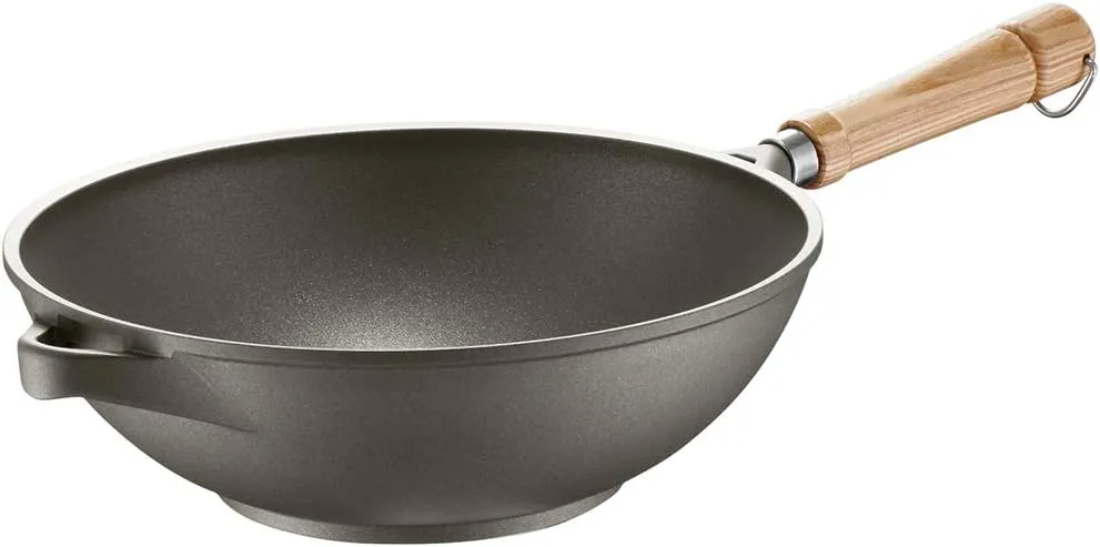 Berndes Bonananza Induction Wok 28 cm Aluminium 4 Litres Black