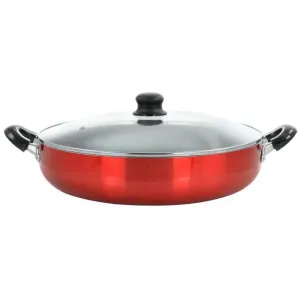 Better Chef 14" Aluminum Non-Stick Deep Fryer with Glass Lid