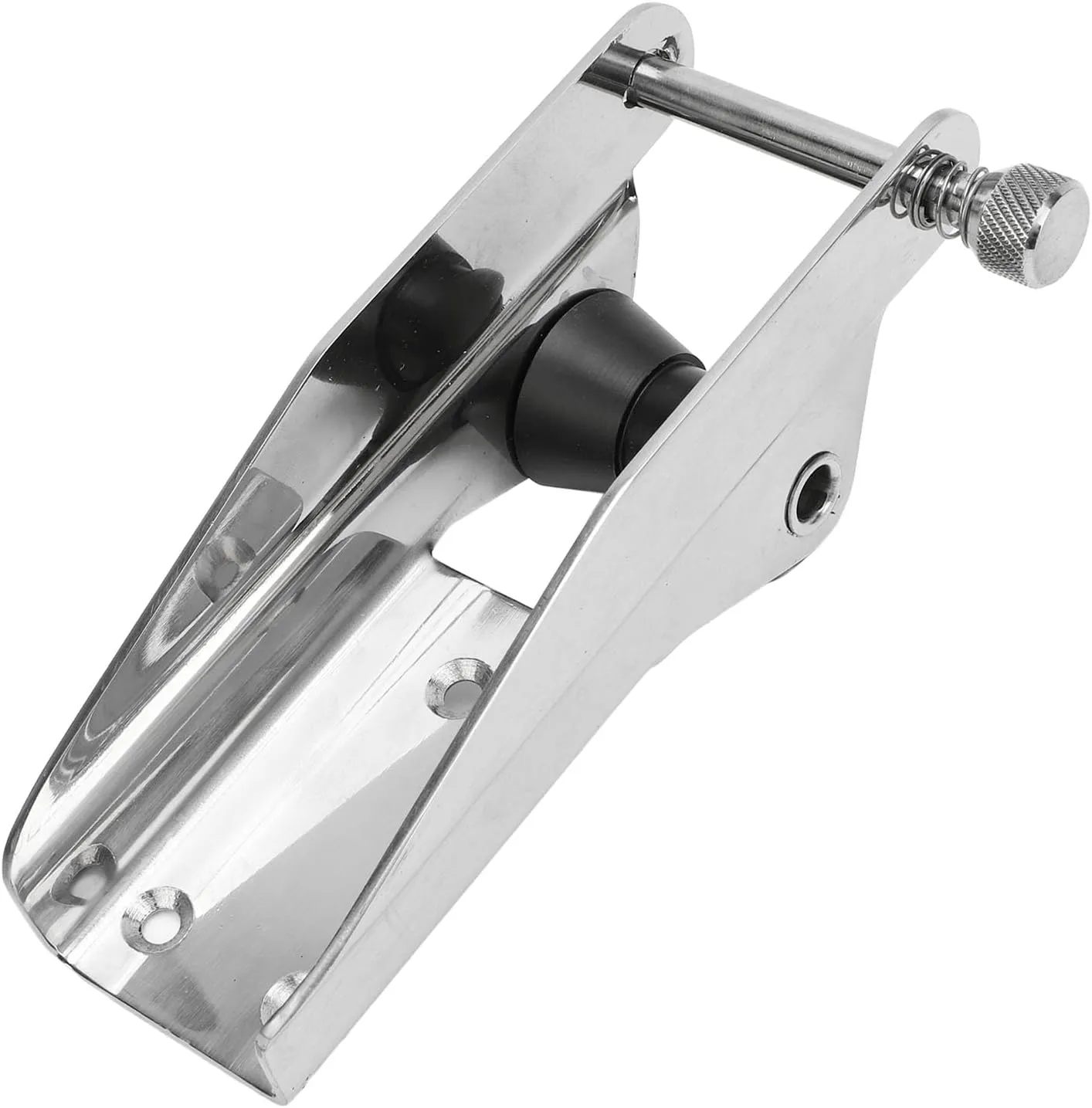Boat Anchor Roller Stainless Steel 200mm Polished Marine Bow Roller Holder with Spring Pin Trailer Yacht