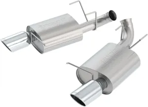 BORLA 11789 Axle-Back Performance Exhaust System for 2011-2012 Ford Mustang GT/ 2012 Boss 302-5.0L V8 Automatic/Manual Transmission Coupe/Convertible.