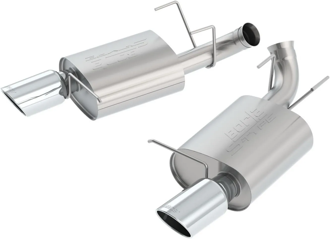 BORLA 11789 Axle-Back Performance Exhaust System for 2011-2012 Ford Mustang GT/ 2012 Boss 302-5.0L V8 Automatic/Manual Transmission Coupe/Convertible.