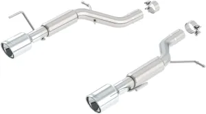 BORLA 11844 Axle-Back System for 2013-2015 Cadillac ATS 2.0L 4 Cyl. Automatic/Manual Transmission Rear Wheel Drive 4 Door. 2014-2015 ONLY Fits Vehicles Equipped With Muffler With Two Inlet Pipes.