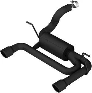 BORLA 11957 Axle-Back System for 2018-2023 Jeep Wrangler JL/JLU 3.6L V6 Automatic/Manual Transmission 4 Wheel Drive 2, 4 Door.
