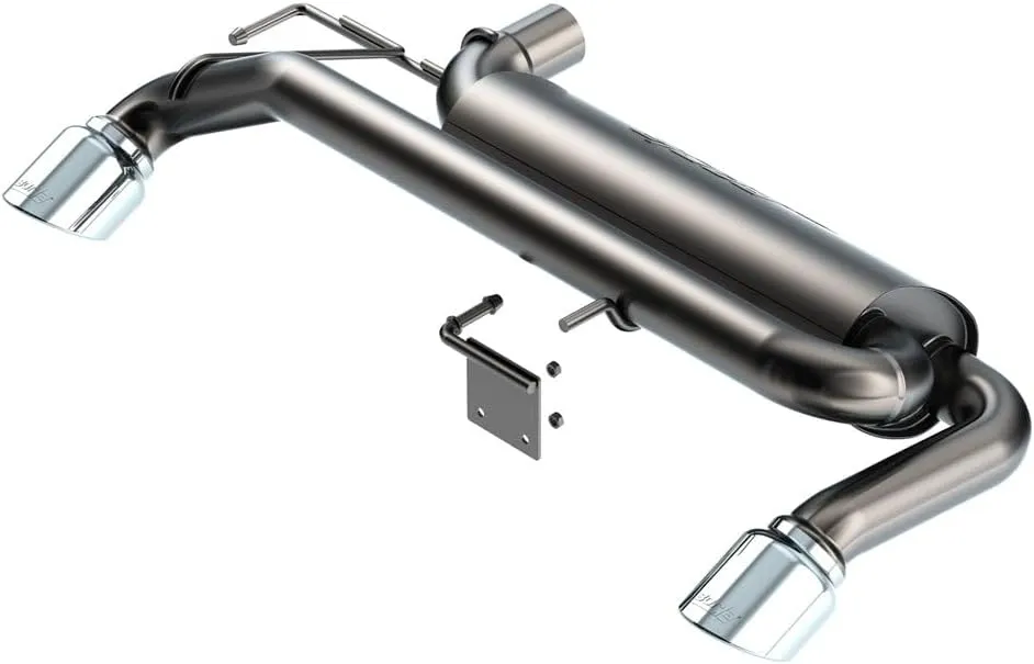 BORLA 11974 Axle-Back System for 2021-2023 Ford Bronco 2.3L 4 Cyl. Automatic/Manual Transmission 4 Wheel Drive 2 & 4 Door.