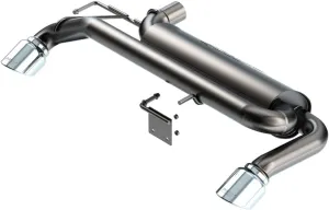 BORLA 11974 Axle-Back System for 2021-2023 Ford Bronco 2.3L 4 Cyl. Automatic/Manual Transmission 4 Wheel Drive 2 & 4 Door.