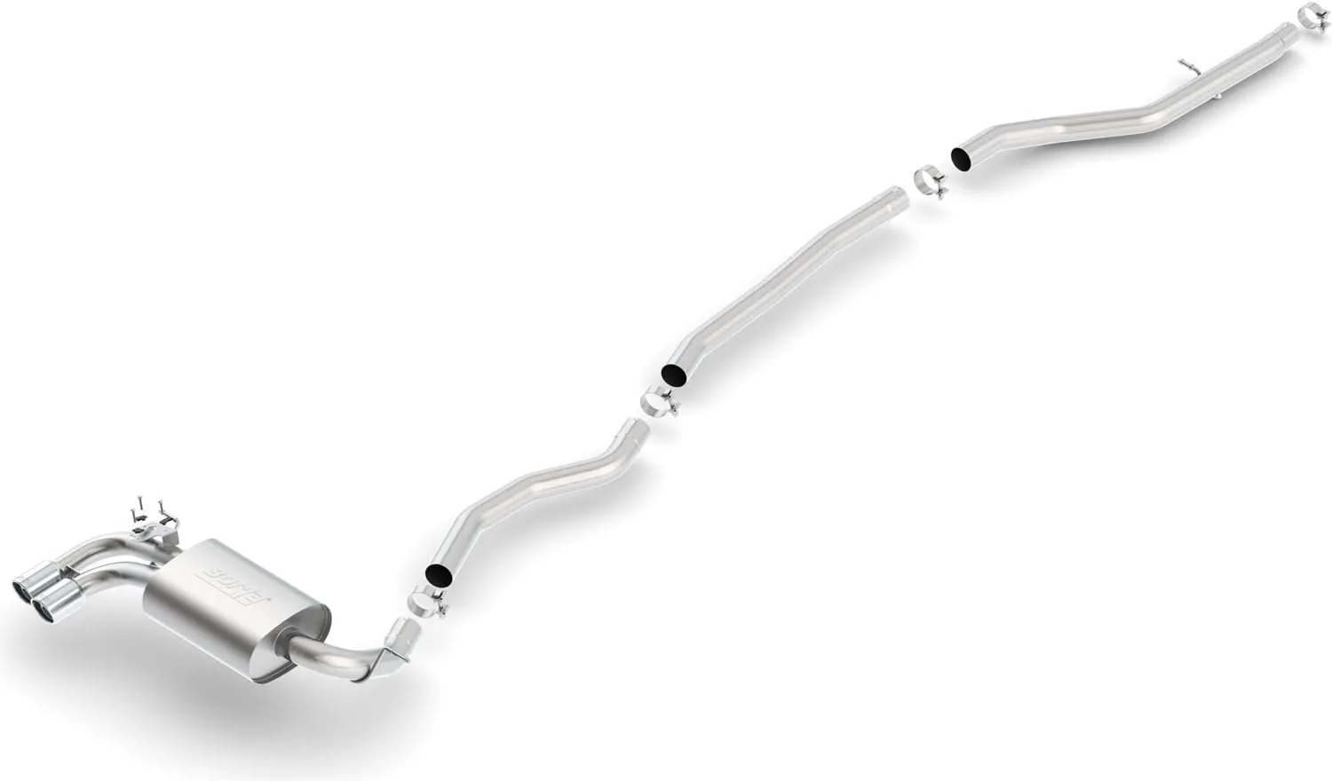 BORLA 140509 Cat-Back System for 2012-2016 BMW F30 328i Sedan/ F32 428i Coupe 2.0L 4 Cyl. Automatic/Manual Trans. Rear Wheel Drive 4 Door. Fits (N20) 2.0T Engine. Does NOT Fit (N26 SULEV) 2.0T Engine