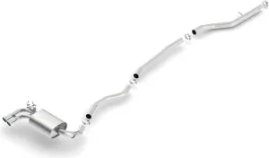 BORLA 140509 Cat-Back System for 2012-2016 BMW F30 328i Sedan/ F32 428i Coupe 2.0L 4 Cyl. Automatic/Manual Trans. Rear Wheel Drive 4 Door. Fits (N20) 2.0T Engine. Does NOT Fit (N26 SULEV) 2.0T Engine