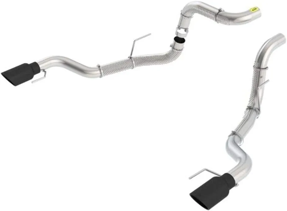 BORLA 60640 Tail Pipes '17-'20 Ford F-150 Raptor/ '19-'20 LTD/ '21-'23 Tremor/Black Appear. 3.5L V6 AT 2&4WD Crew Cab Short Bed (5' 5") 134.2" WB/Ext. Cab Short Bed (5' 5") 146" WB (Tremor 145.5").