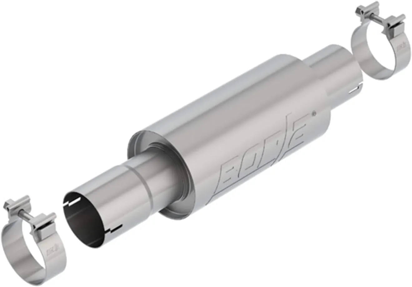 BORLA 60667 Resonator for '19-'24 Ram 1500 5.7L (incl. e-Torque) AT 2&4WD (Ext.) Cab 6' 4" Bed/Crew Cab 5' 7" Bed/Crew Cab 6' 4" Bed W/BORLA System. Incl. Rebel & G/T. Does NOT Fit Comp. Or O.E. Sys