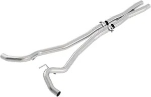 BORLA 60705 Exhaust X-Pipe & Mid-Pipes for 2015-2023Ford Mustang GT 5.0L V8 Auto./ Man. Trans. Coupe/Convertible With Or WITHOUT Active Valve Performance Exhaust. Use ONLY with BORLA Axle-Back System