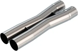 BORLA 621106 Performance Exhaust Universal X-Pipe 3" X-Pipe, 3" I.D. Inlet, 4.43" Centerline Inlet, 3" O.D. Outlet, 3.51" Centerline Outlet, 21" Overall Length.